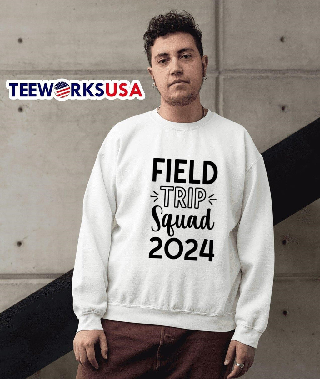 Field Trip Squad 2024 - Adult & Kids T-Shirts, Sweatshirts & Hoodies apparel design preview 5