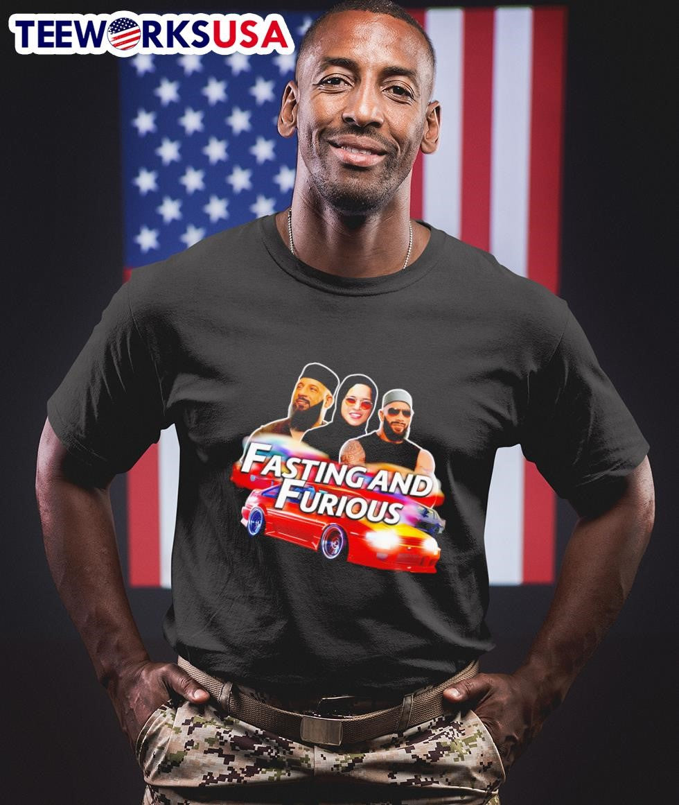 Fasting and furious funny - Adult & Kids T-Shirts, Sweatshirts & Hoodies apparel design preview 1