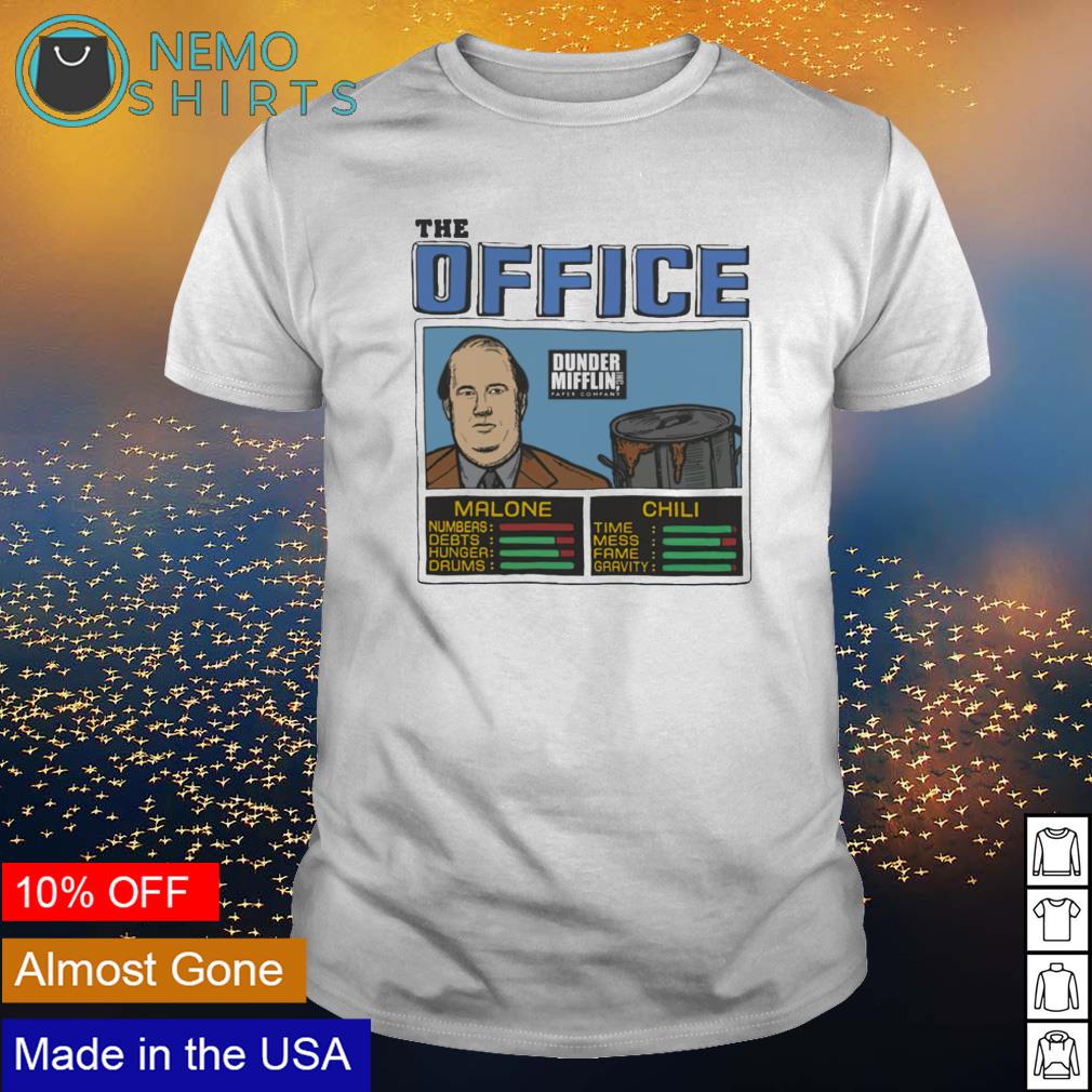 The Office Kevin Malone and Chili - Adult & Kids T-Shirts, Sweatshirts & Hoodies apparel design preview 1