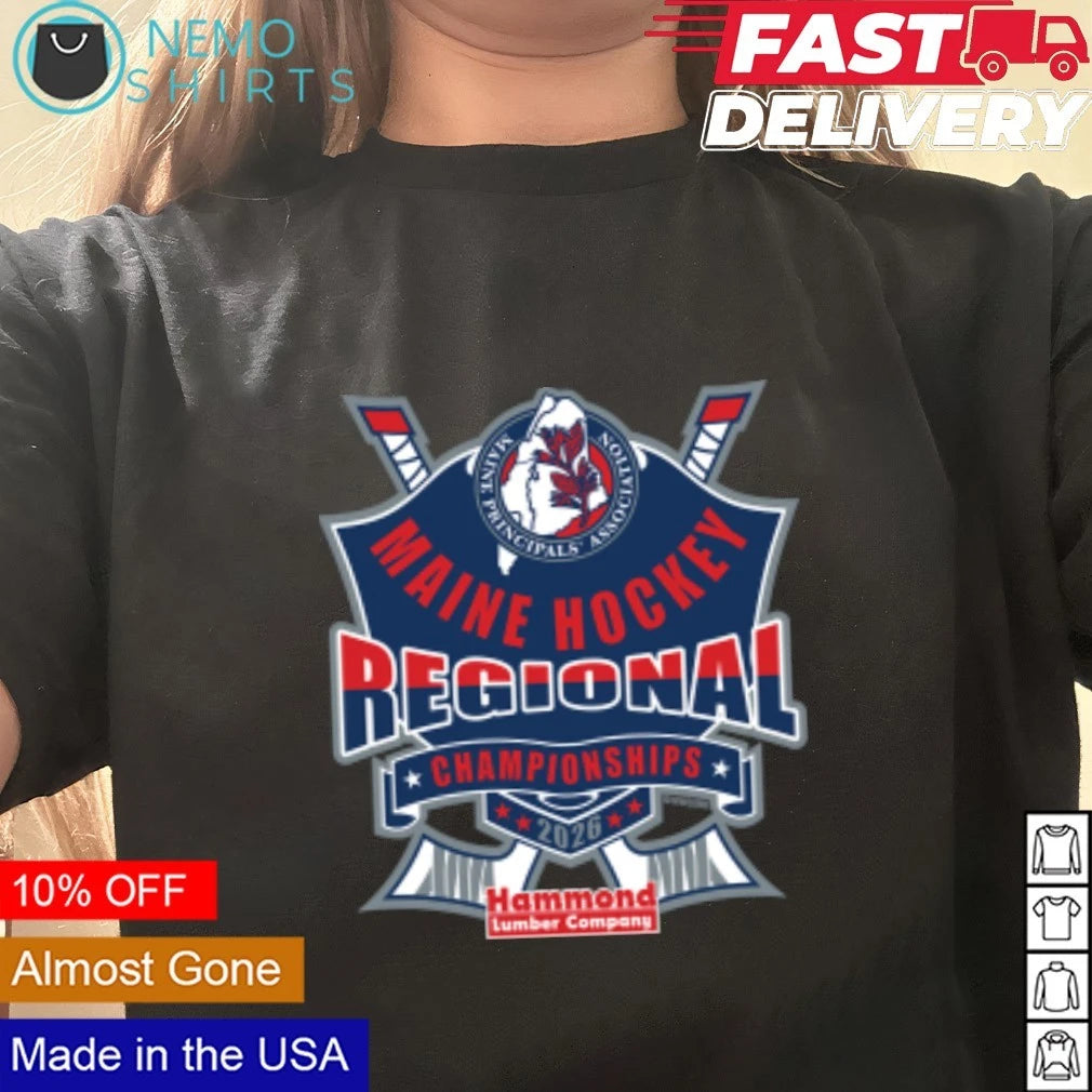Maine Hockey Regional Championships 2026 - Adult & Kids T-Shirts, Sweatshirts & Hoodies apparel design preview 2