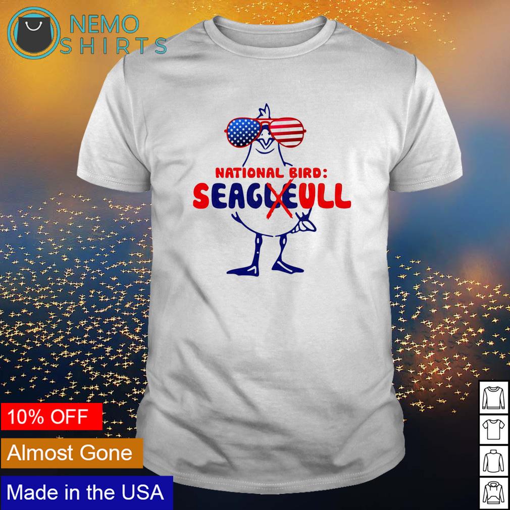 National bird is seagull not eagle - Adult & Kids T-Shirts, Sweatshirts & Hoodies apparel design preview 1