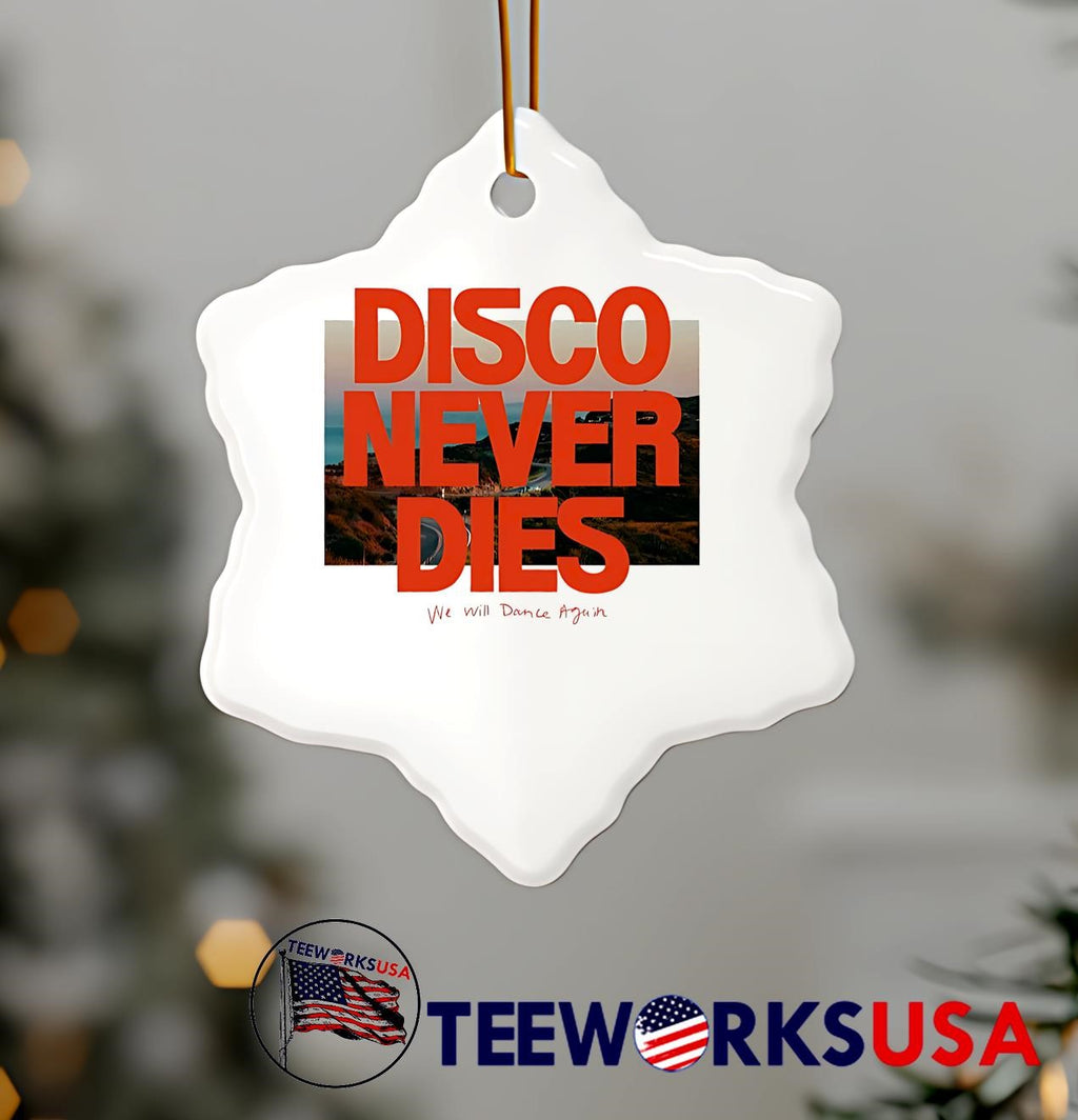 Disco Never Dies We Will Dance Again - Adult & Kids T-Shirts, Sweatshirts & Hoodies apparel design preview 7