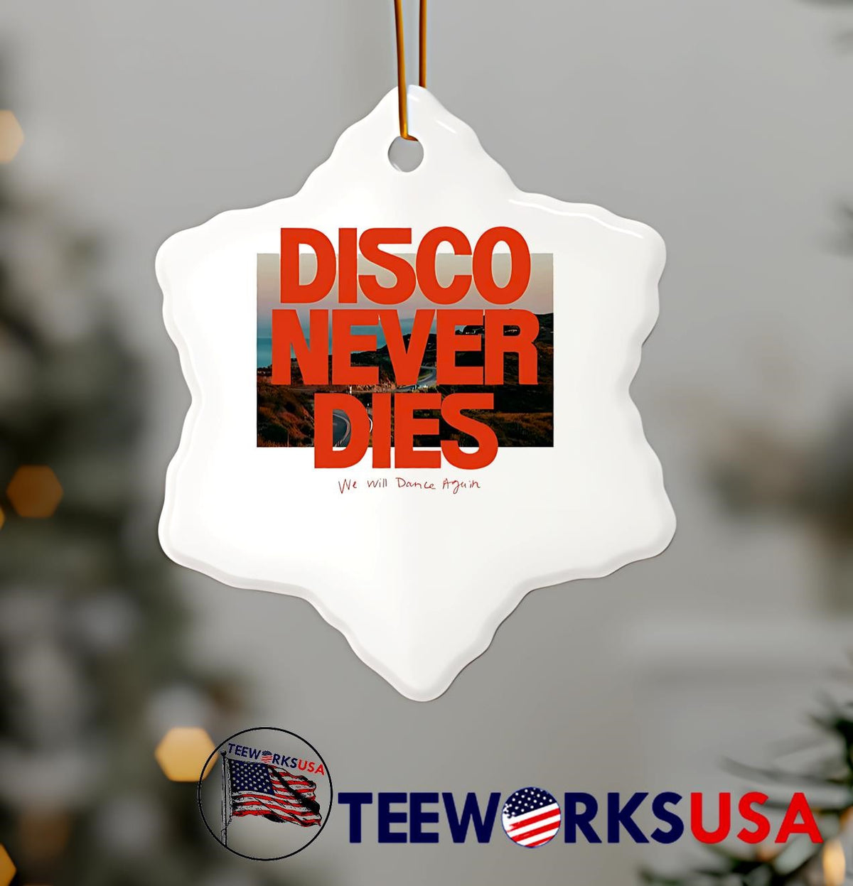 Disco Never Dies We Will Dance Again - Adult & Kids T-Shirts, Sweatshirts & Hoodies apparel design preview 7