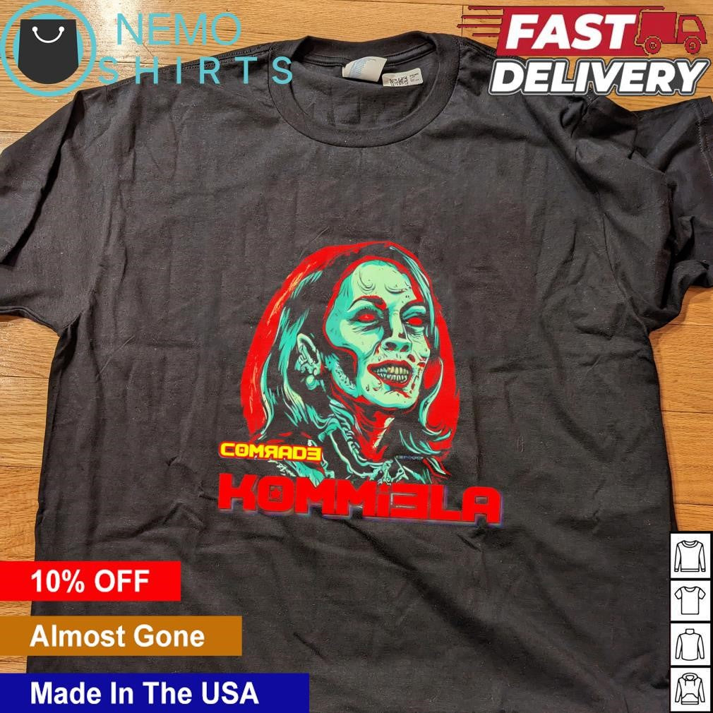 Walton and Johnson Comrade Kommiela Zombie - Adult & Kids T-Shirts, Sweatshirts & Hoodies apparel design preview 4