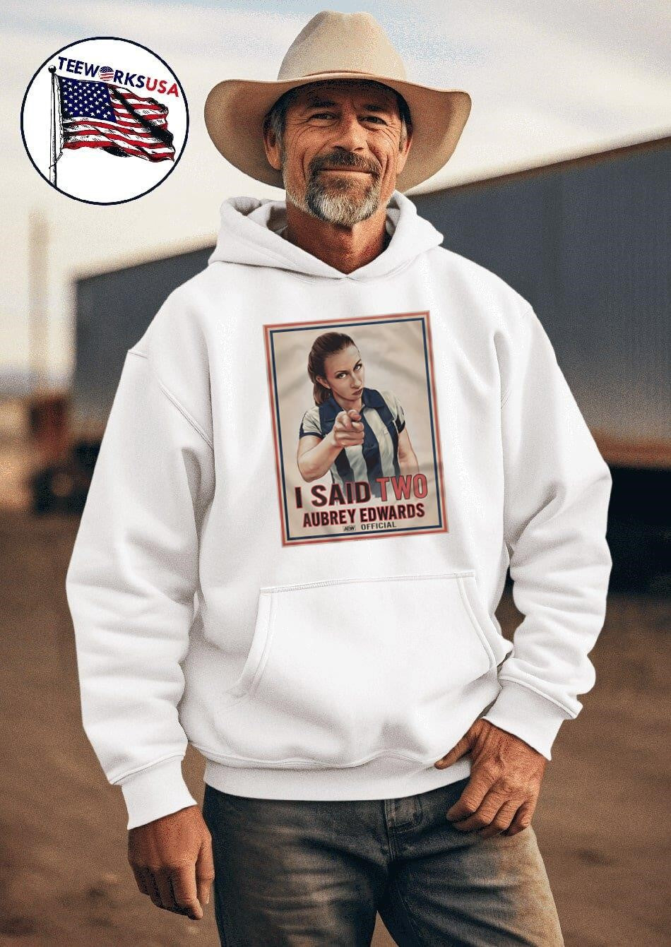 I saw two Aubrey Edwards - Adult & Kids T-Shirts, Sweatshirts & Hoodies apparel design preview 2