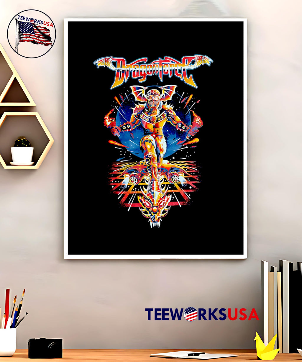 Dragon Force classic - Adult & Kids T-Shirts, Sweatshirts & Hoodies apparel design preview 5