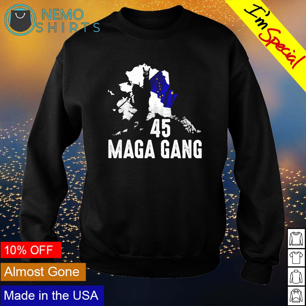 Bigfoot Alaska vote Trump Maga gang - Adult & Kids T-Shirts, Sweatshirts & Hoodies apparel design preview 4