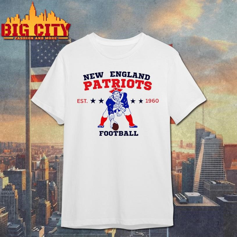 Vintage New England Patriots - Adult & Kids T-Shirts, Sweatshirts & Hoodies apparel design preview 1