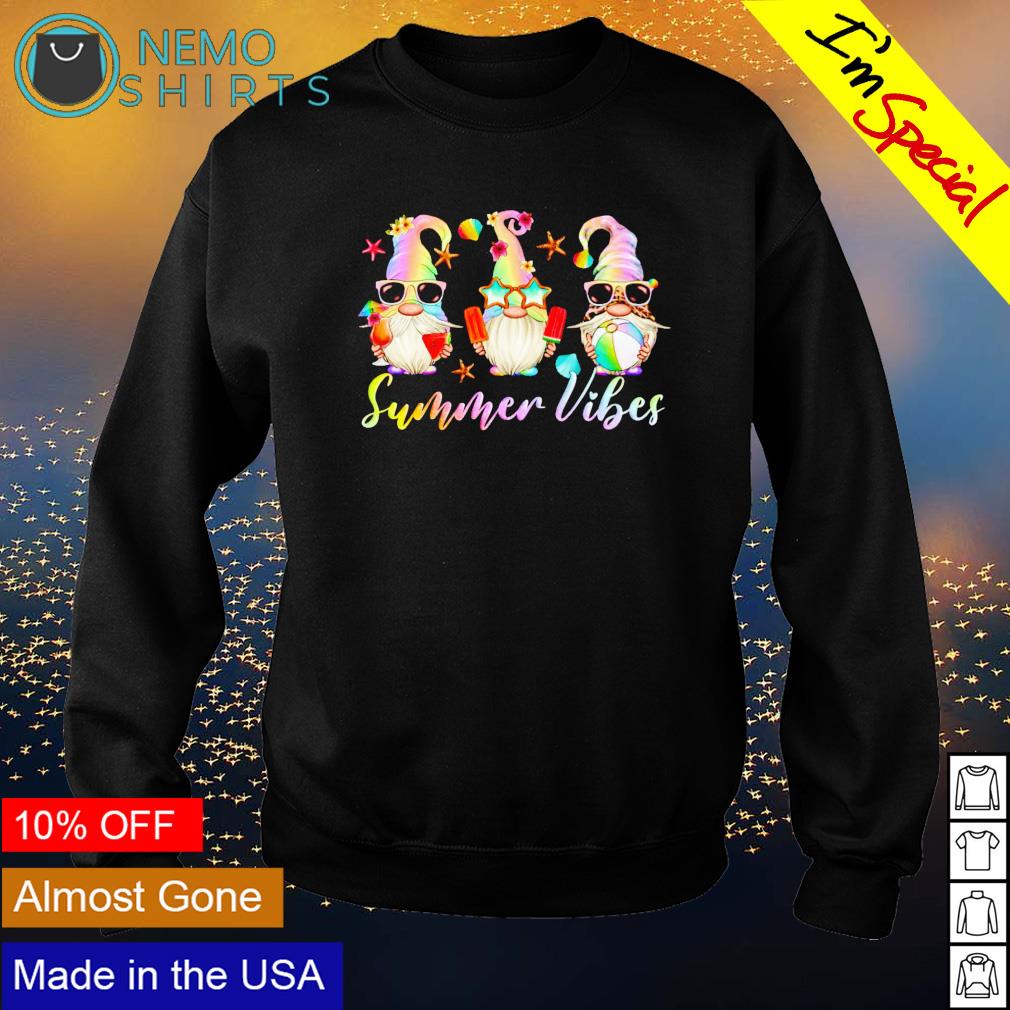 Gnomes summer vibes - Adult & Kids T-Shirts, Sweatshirts & Hoodies apparel design preview 4