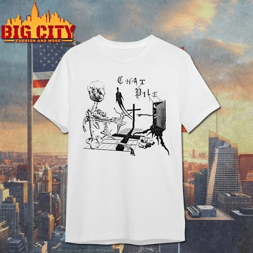 Chat Pile Ivory Crosses - Adult & Kids T-Shirts, Sweatshirts & Hoodies apparel design preview 1