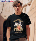 Whiskey Wild And Western Cowboy Skeleton - Adult & Kids T-Shirts, Sweatshirts & Hoodies apparel design preview 1