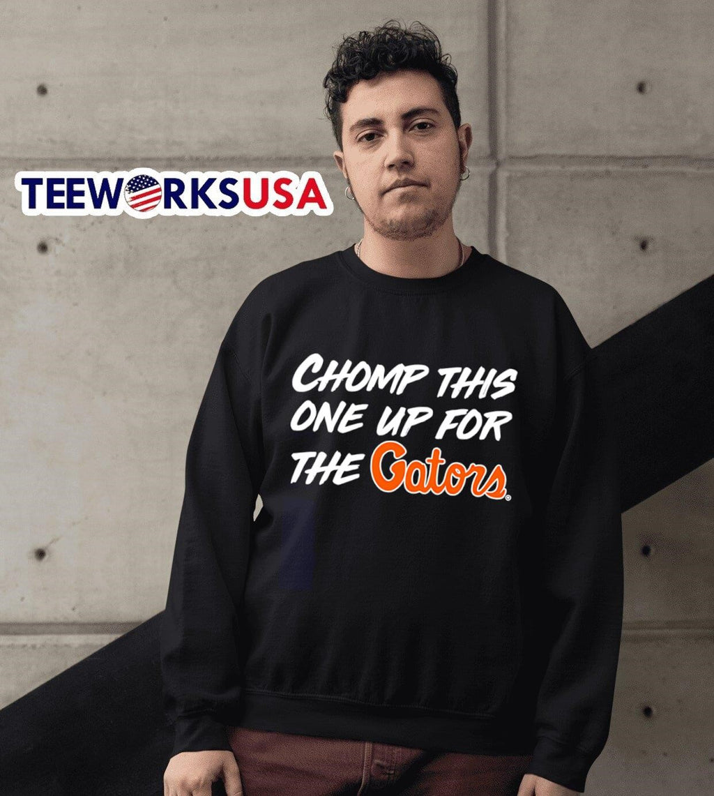 Chomp This One Up For The Gators - Adult & Kids T-Shirts, Sweatshirts & Hoodies apparel design preview 6