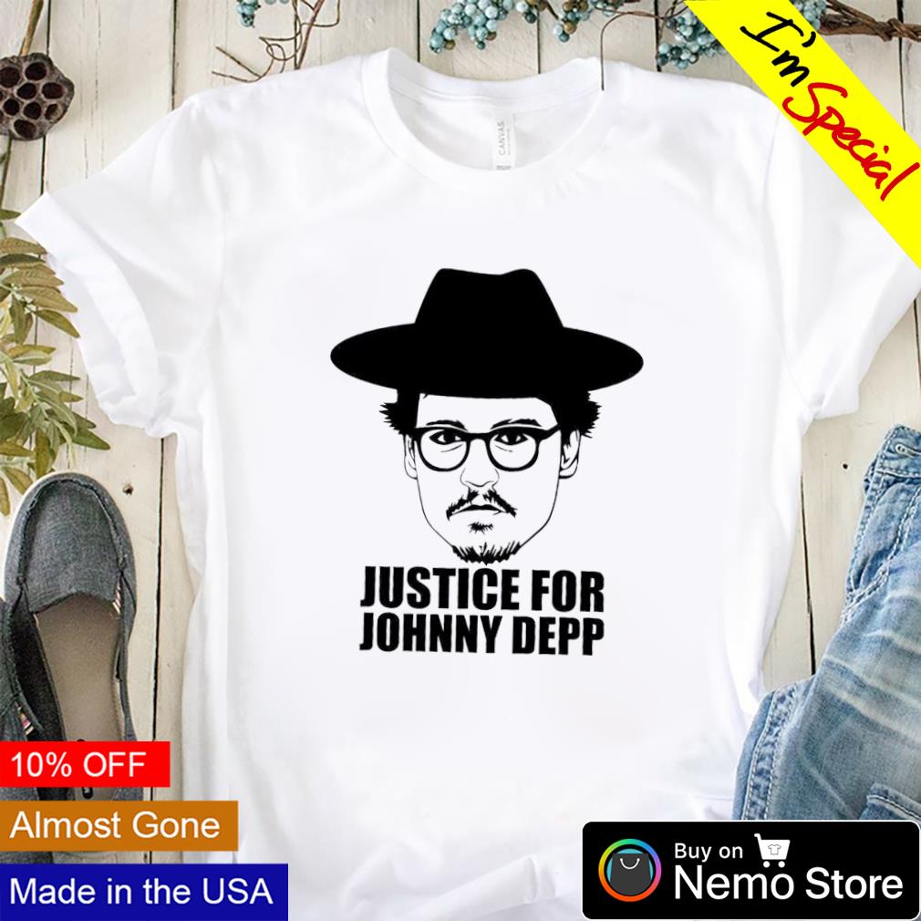 Justice for Johnny Depp - Adult & Kids T-Shirts, Sweatshirts & Hoodies apparel design preview 1