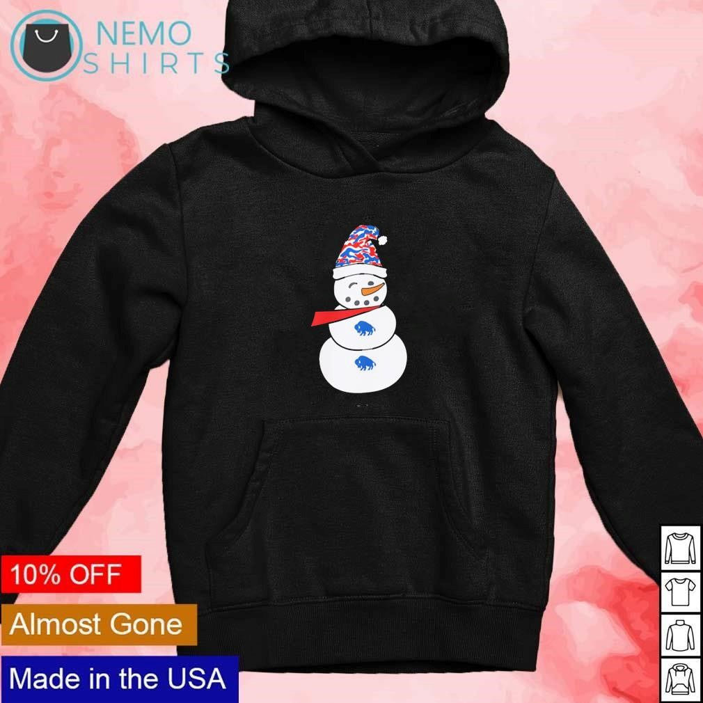 Buffalo Bills snowman Christmas - Adult & Kids T-Shirts, Sweatshirts & Hoodies apparel design preview 2