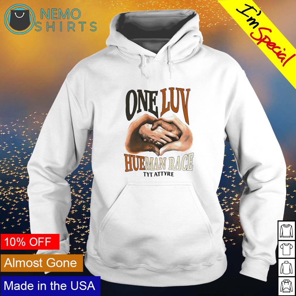 One Luv hueman race - Adult & Kids T-Shirts, Sweatshirts & Hoodies apparel design preview 2