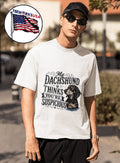 My Dachshund Thinks You Are Suspicious Dog - Adult & Kids T-Shirts, Sweatshirts & Hoodies apparel design preview 1