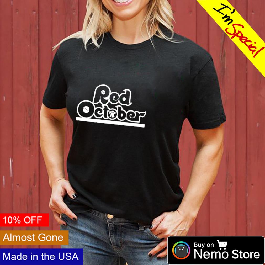 Red October Philly Philadelphia baseball - Adult & Kids T-Shirts, Sweatshirts & Hoodies product image 3