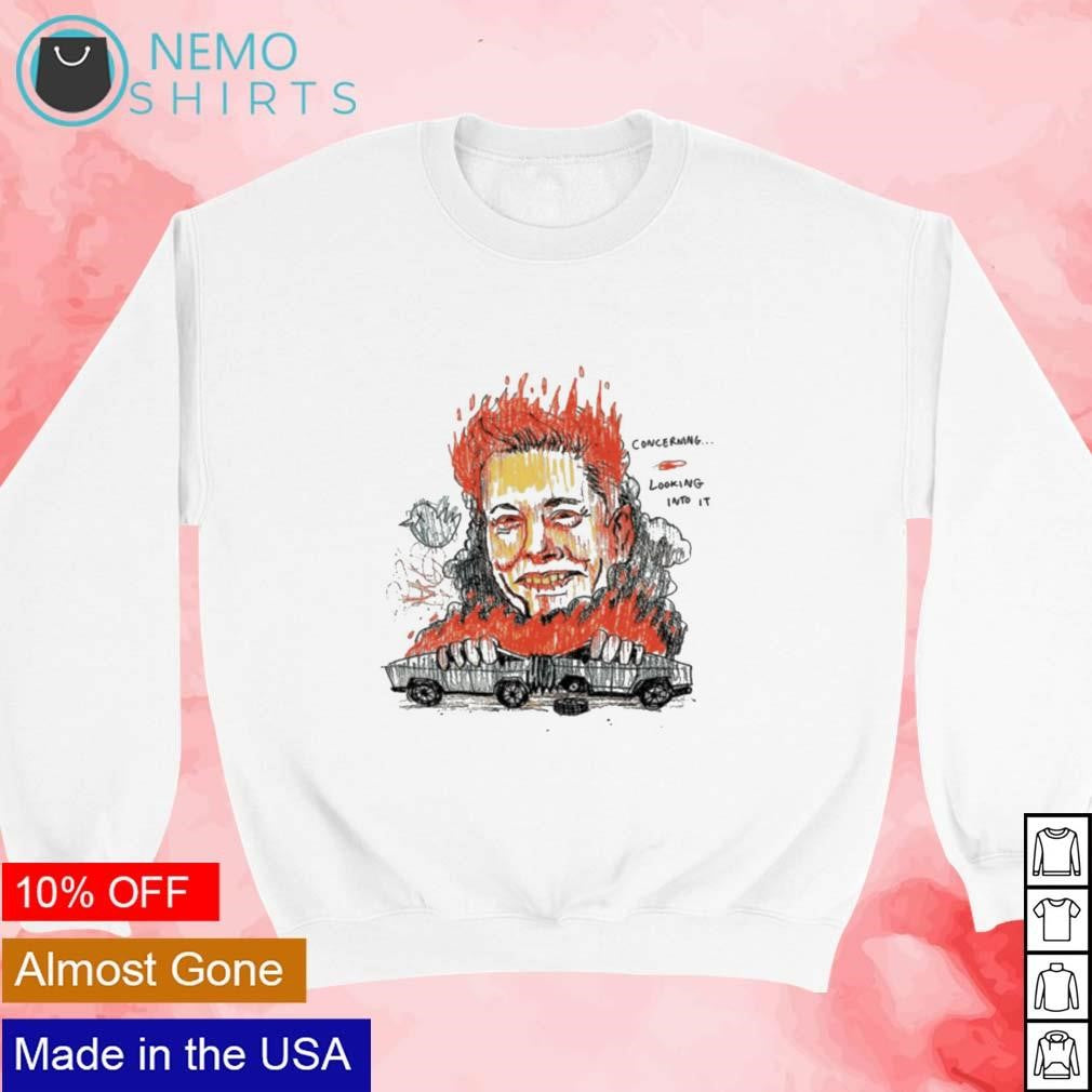 Concerning looking into it Elon Musk - Adult & Kids T-Shirts, Sweatshirts & Hoodies apparel design preview 3