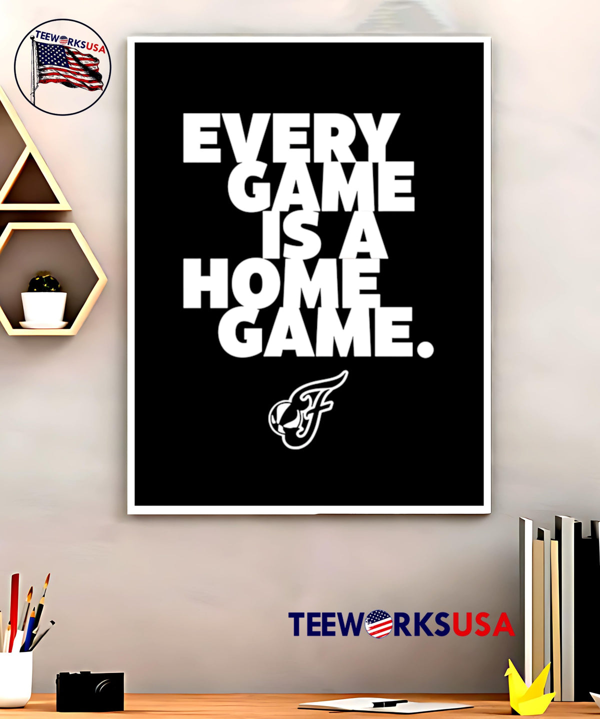 Caitlin Clark Every Game Is A Home - Adult & Kids T-Shirts, Sweatshirts & Hoodies apparel design preview 5