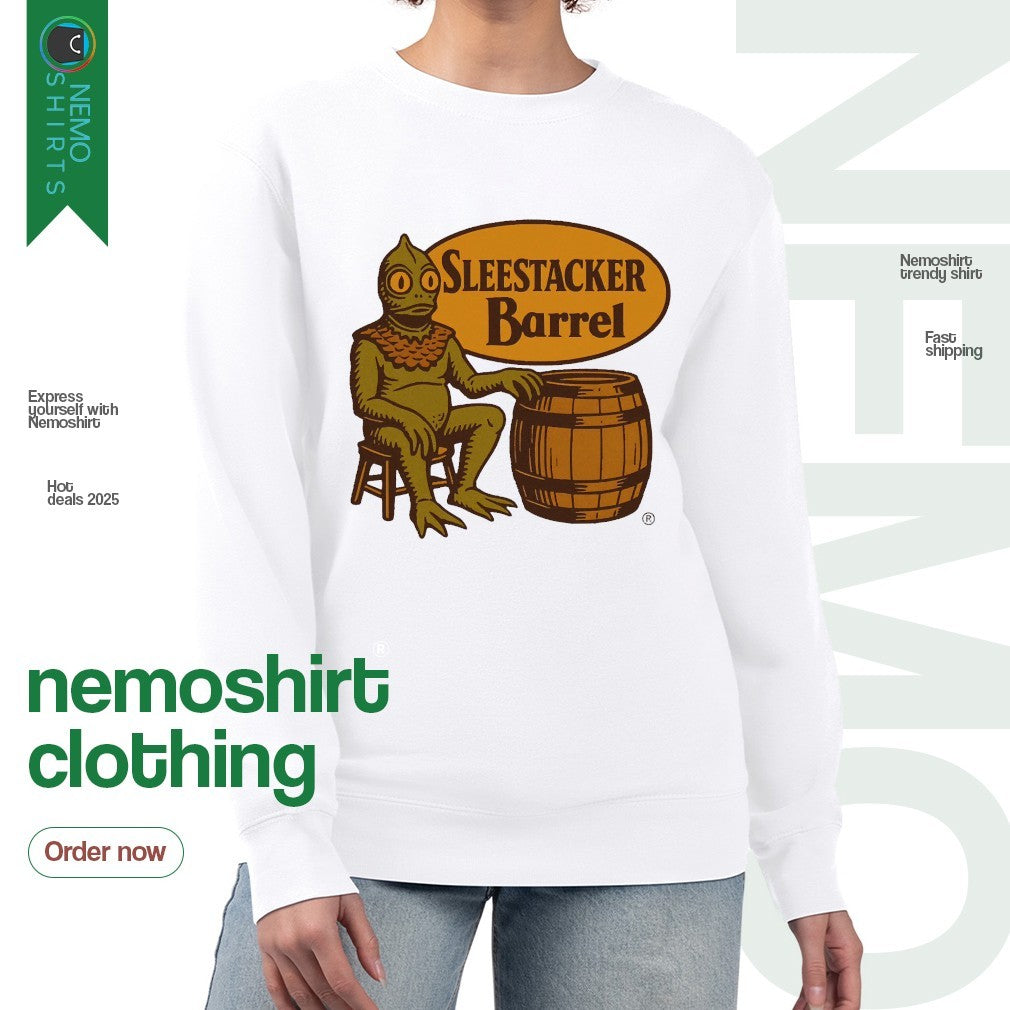 Sleestacker barrel Cracker logo - Adult & Kids T-Shirts, Sweatshirts & Hoodies product image 4