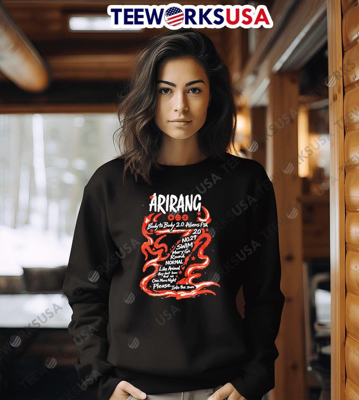 Arirang Body To 2.0 Aliens Fya - Adult & Kids T-Shirts, Sweatshirts & Hoodies apparel design preview 6