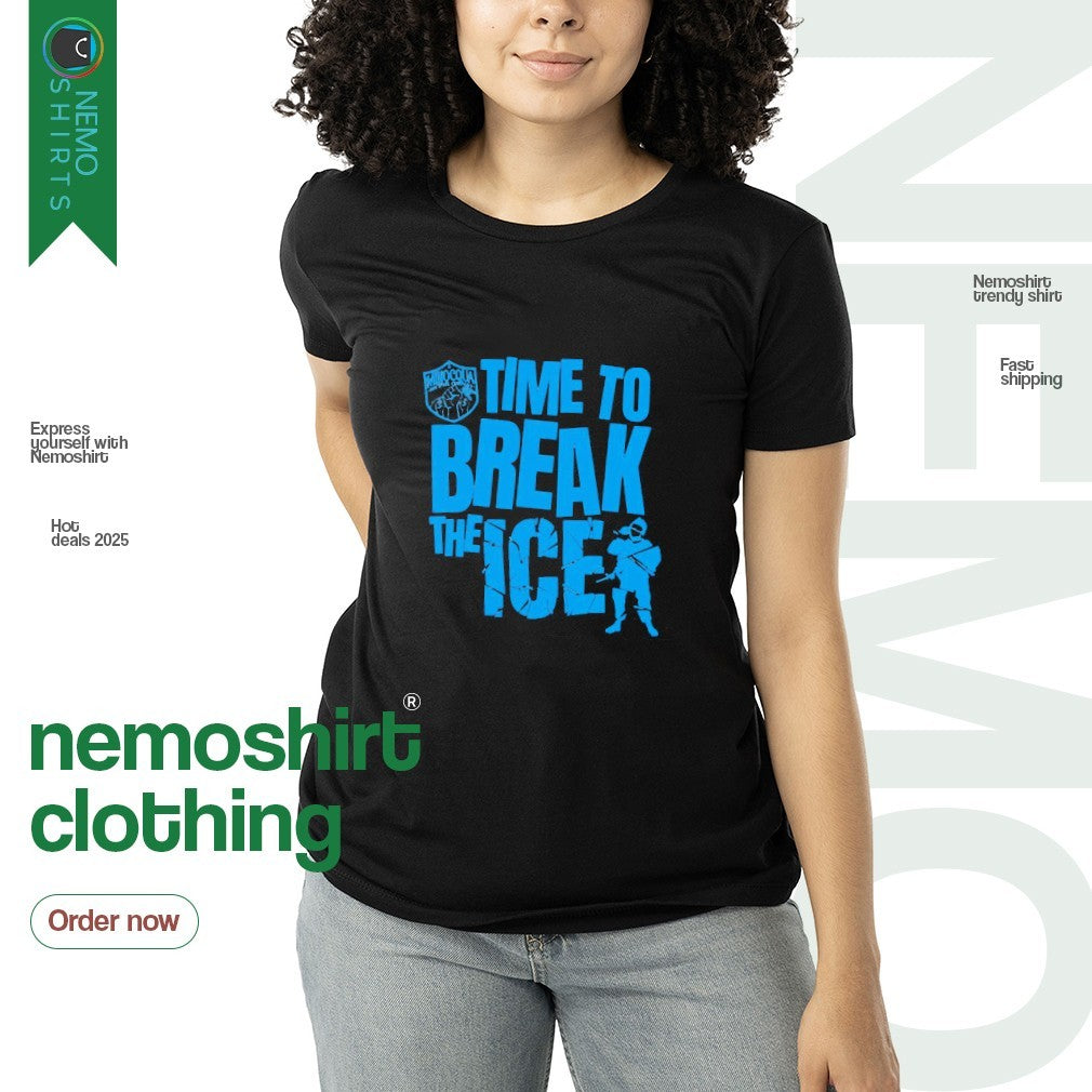 Time to break the ICE Minocqua brewing company - Adult & Kids T-Shirts, Sweatshirts & Hoodies apparel design preview 3