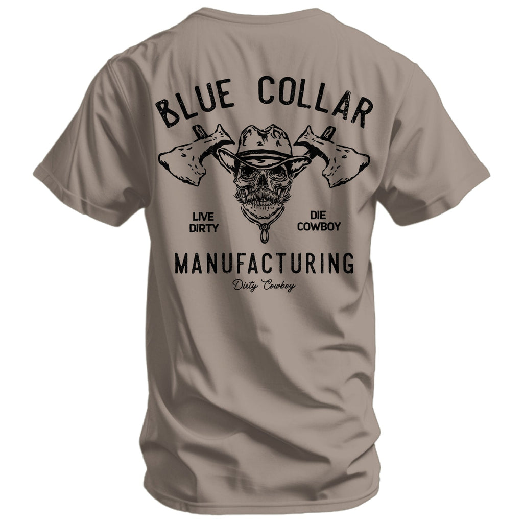 Blue Collar Hatchet Men's - Adult & Kids T-Shirts, Sweatshirts & Hoodies apparel design preview 1