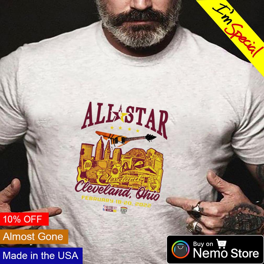 Golden State Warriors 2022 all star Cleveland Ohio - Adult & Kids T-Shirts, Sweatshirts & Hoodies apparel design preview 4
