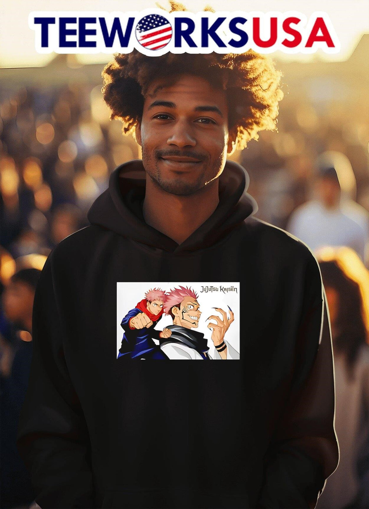Myamura Heroes Inc Jujutsu Kaisen - Adult & Kids T-Shirts, Sweatshirts & Hoodies apparel design preview 2