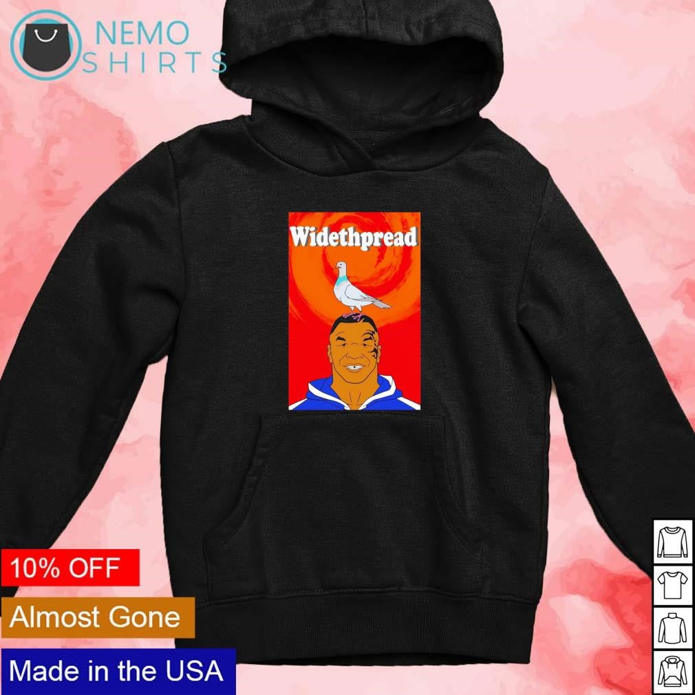 Widethpread bird on Mike Tyson head - Adult & Kids T-Shirts, Sweatshirts & Hoodies apparel design preview 4
