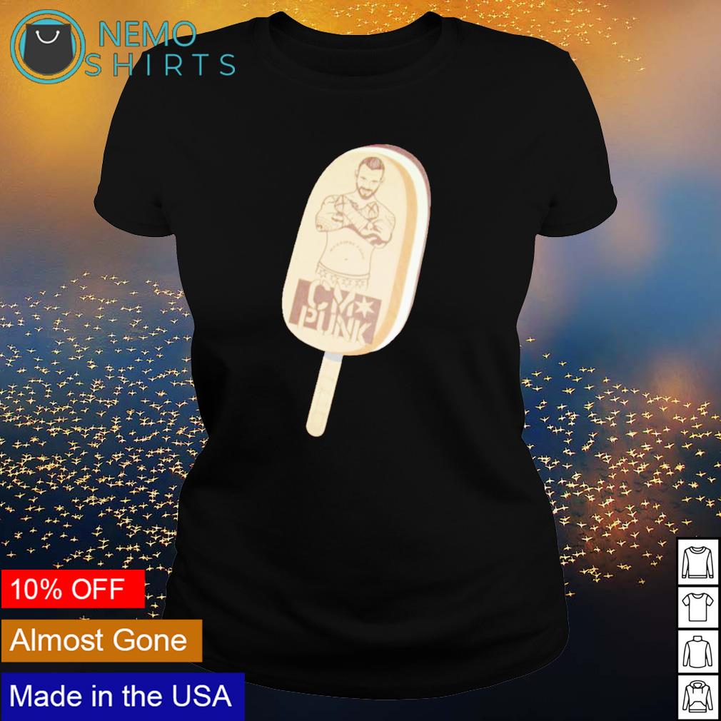 Cm Punk ice cream - Adult & Kids T-Shirts, Sweatshirts & Hoodies apparel design preview 3