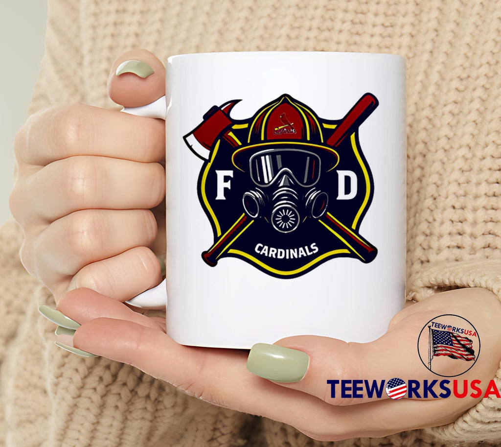 Cardinals Firefighter Appreciation Night 2025 - Adult & Kids T-Shirts, Sweatshirts & Hoodies apparel design preview 6