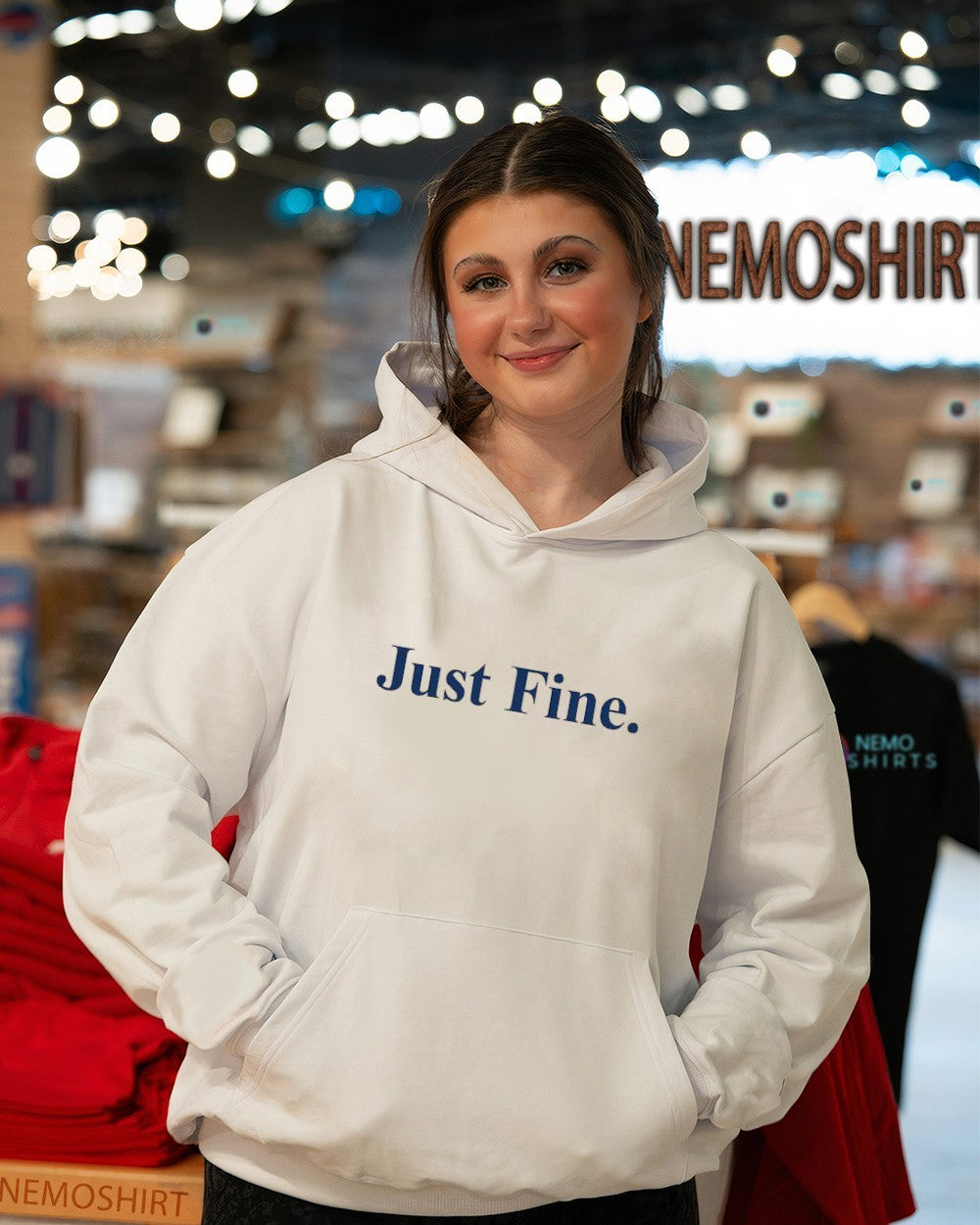 Just fine Michigan Wolverines football - Adult & Kids T-Shirts, Sweatshirts & Hoodies apparel design preview 5