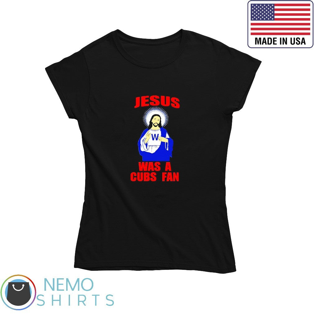 Jesus was a Chicago Cubs fan - Adult & Kids T-Shirts, Sweatshirts & Hoodies apparel design preview 4