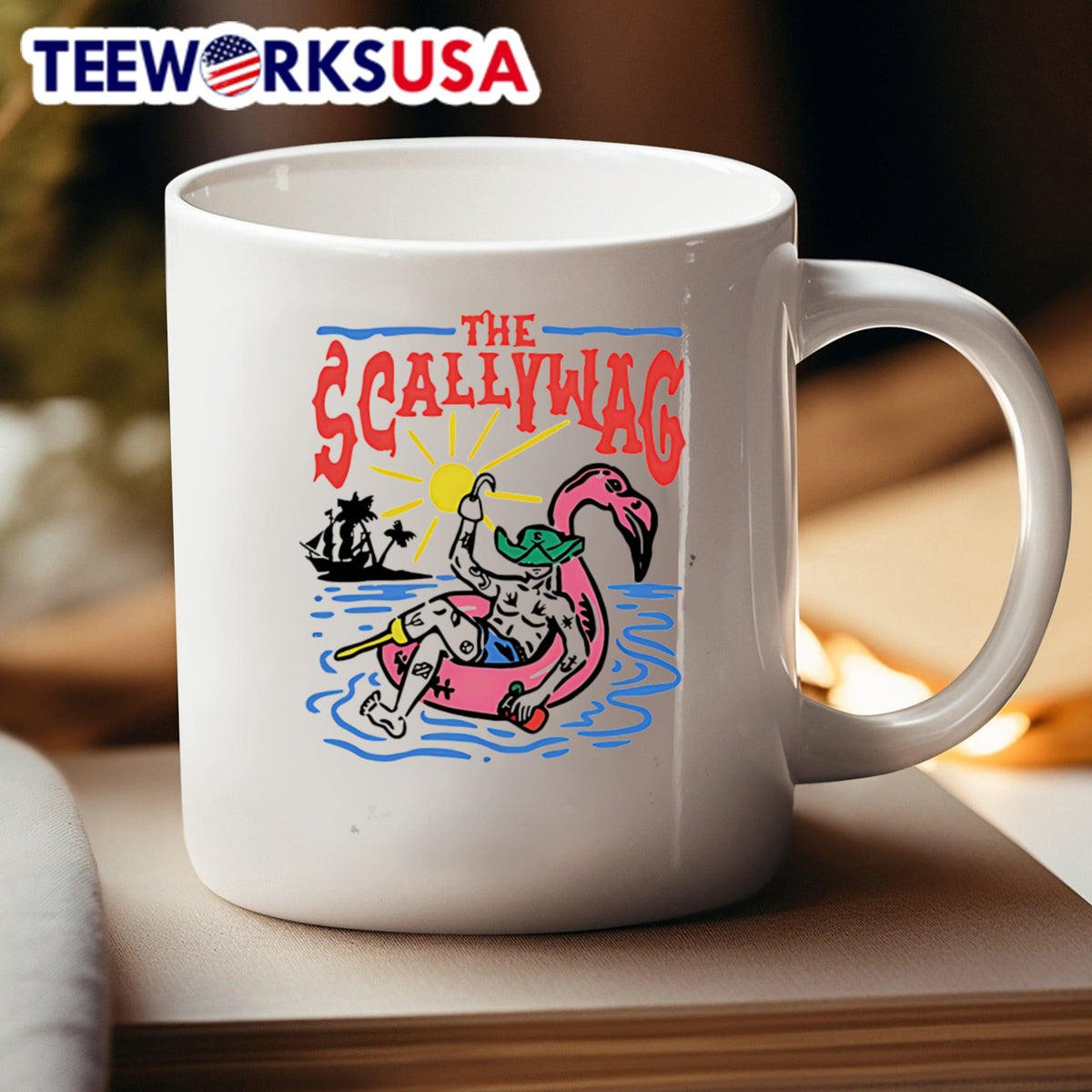 Torchys Tacos The Scallywag swimming - Adult & Kids T-Shirts, Sweatshirts & Hoodies apparel design preview 4