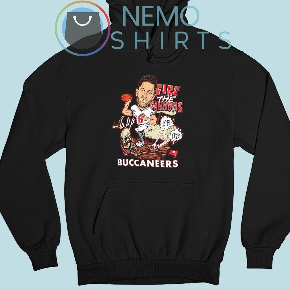 Fire the Cannons Baker Mayfield Tampa Bay Buccaneers - Adult & Kids T-Shirts, Sweatshirts & Hoodies apparel design preview 2