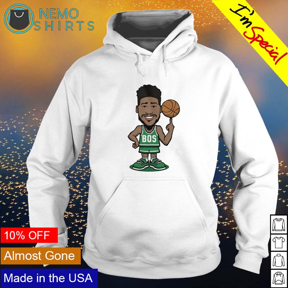 Boston little Jayson Tatum caricature basketball - Adult & Kids T-Shirts, Sweatshirts & Hoodies apparel design preview 2