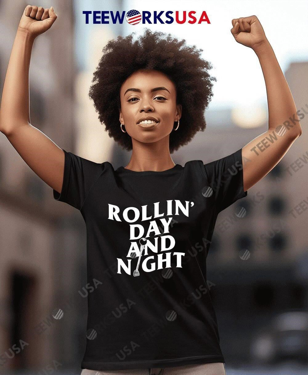Rollin' Day and Night 8-Ball Gear Shifter - Adult & Kids T-Shirts, Sweatshirts & Hoodies apparel design preview 8