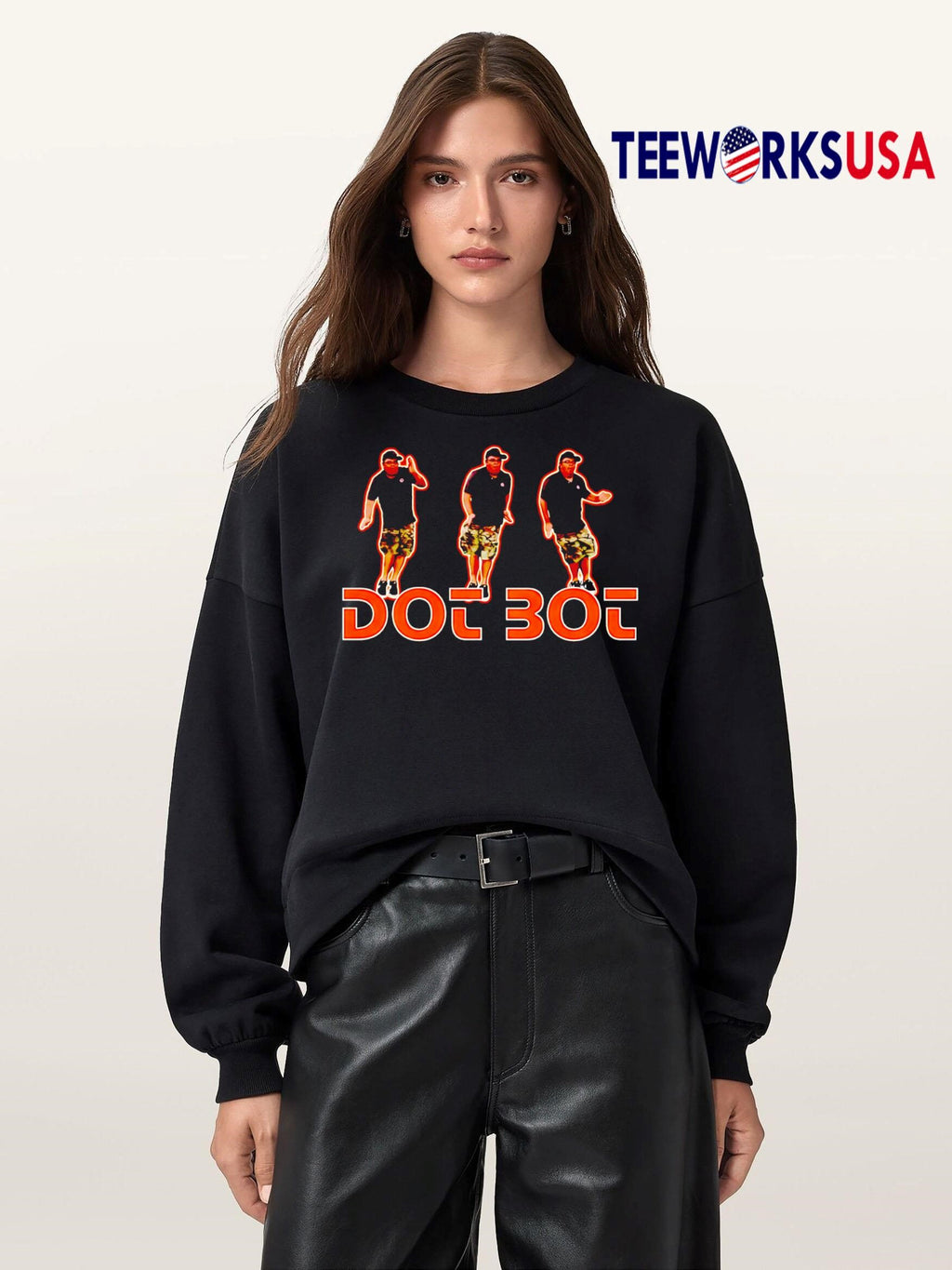 Bengals Tiger Beer and Brews Dot Bot - Adult & Kids T-Shirts, Sweatshirts & Hoodies apparel design preview 5