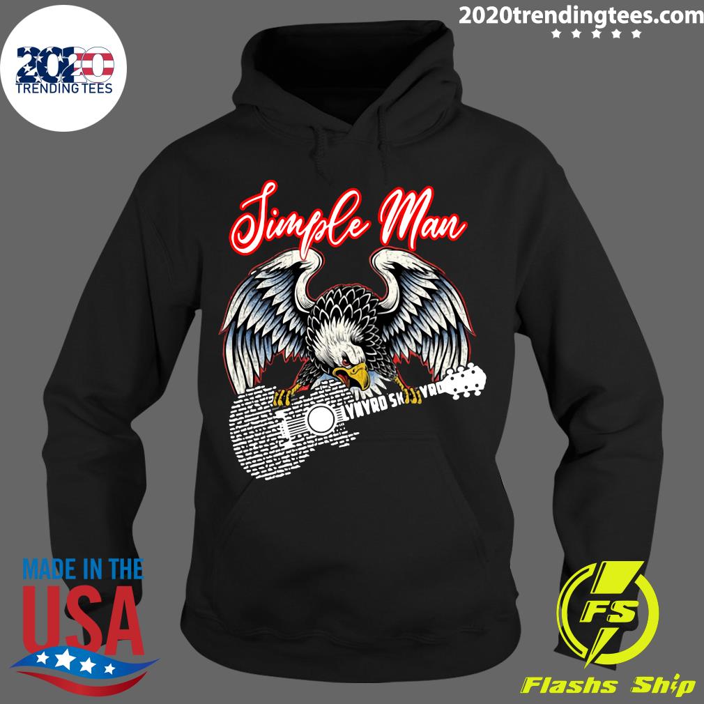 Eagle Simple Man Lynyrd Skynyrd Guitar - Adult & Kids T-Shirts, Sweatshirts & Hoodies apparel design preview 2