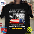 Eagles In Memory Of Our Fallen Brothers And Sisters - Adult & Kids T-Shirts, Sweatshirts & Hoodies apparel design preview 1