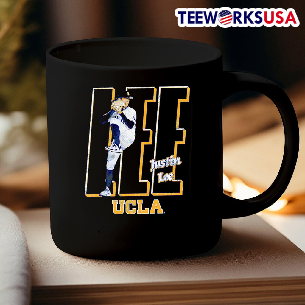Justin Lee UCLA baseball illustrated - Adult & Kids T-Shirts, Sweatshirts & Hoodies apparel design preview 3