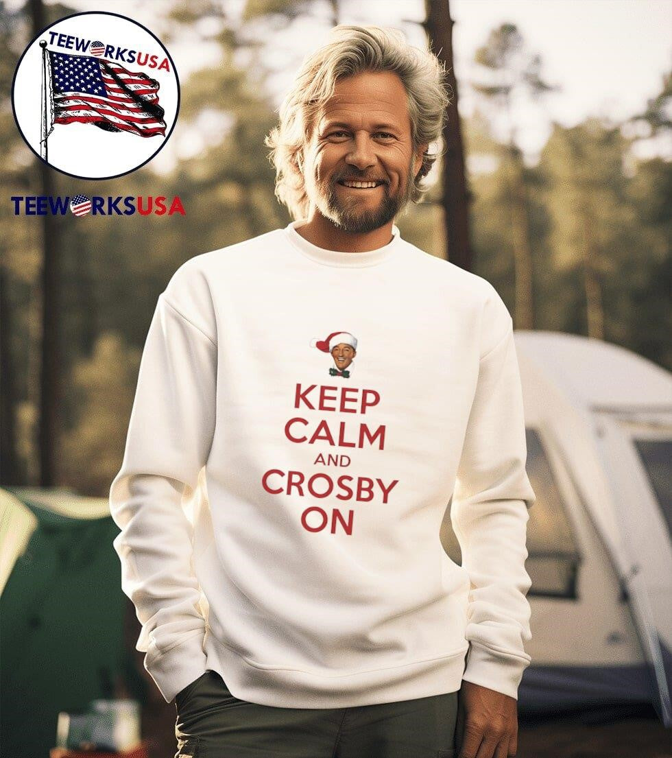 Keep Calm and Crosby - Adult & Kids T-Shirts, Sweatshirts & Hoodies apparel design preview 3