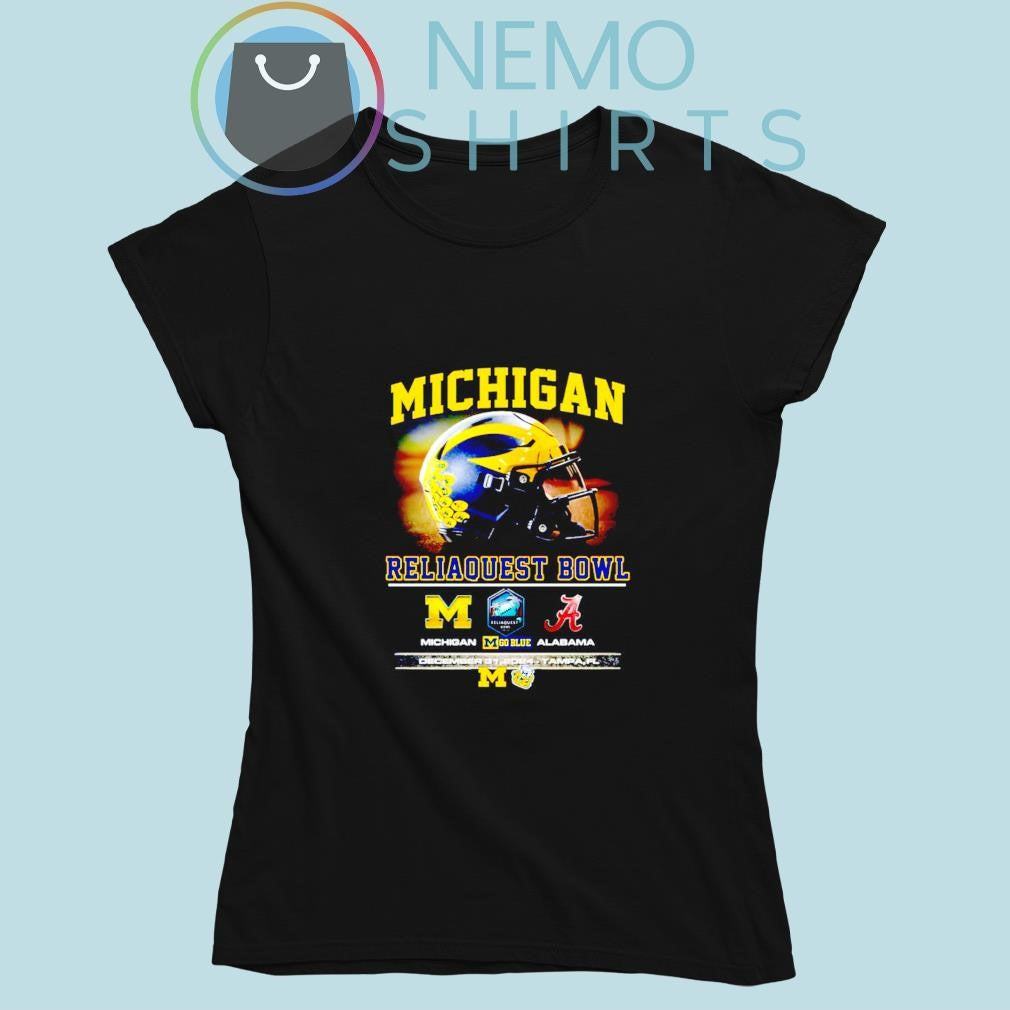 Michigan Wolverines Reliaquest Bowl go Blue December - Adult & Kids T-Shirts, Sweatshirts & Hoodies apparel design preview 5