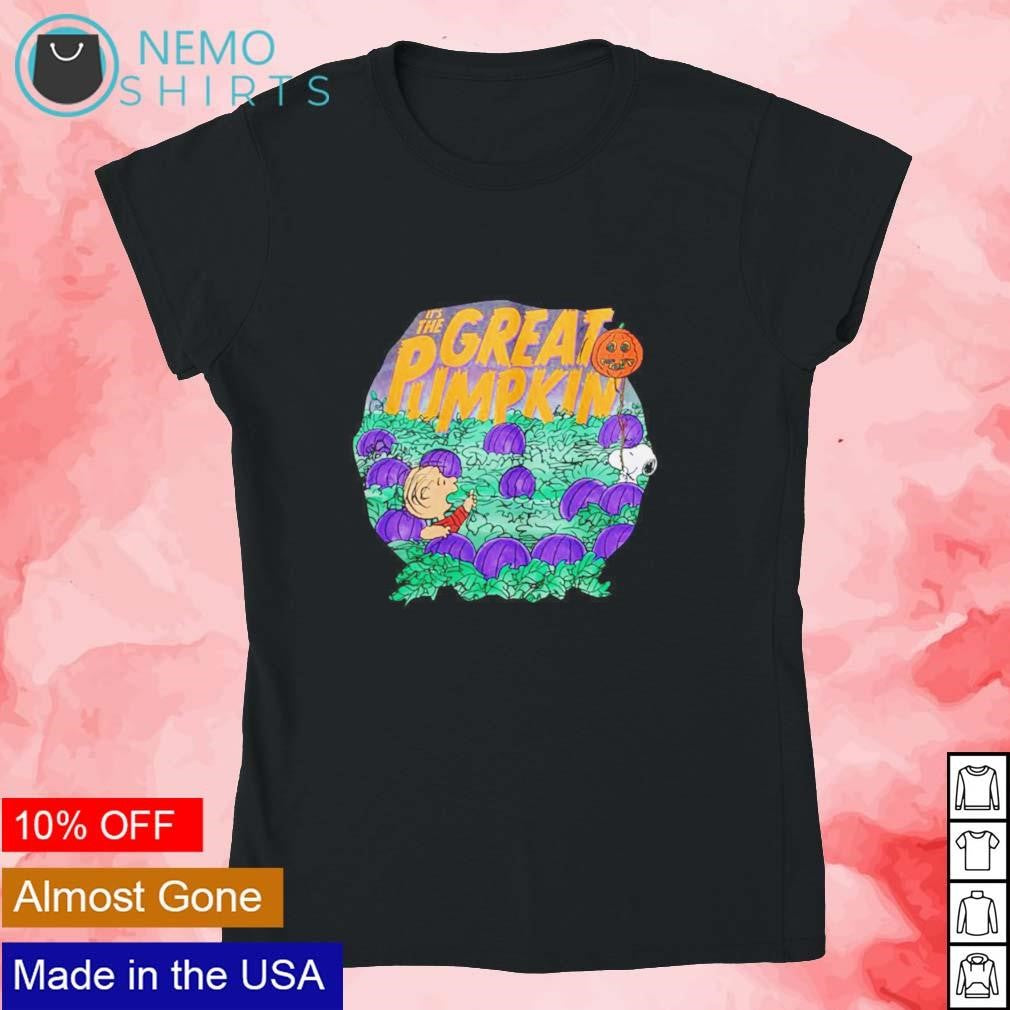 Peanuts Charlie Brown Snoopy it's the great pumpkin - Adult & Kids T-Shirts, Sweatshirts & Hoodies apparel design preview 4