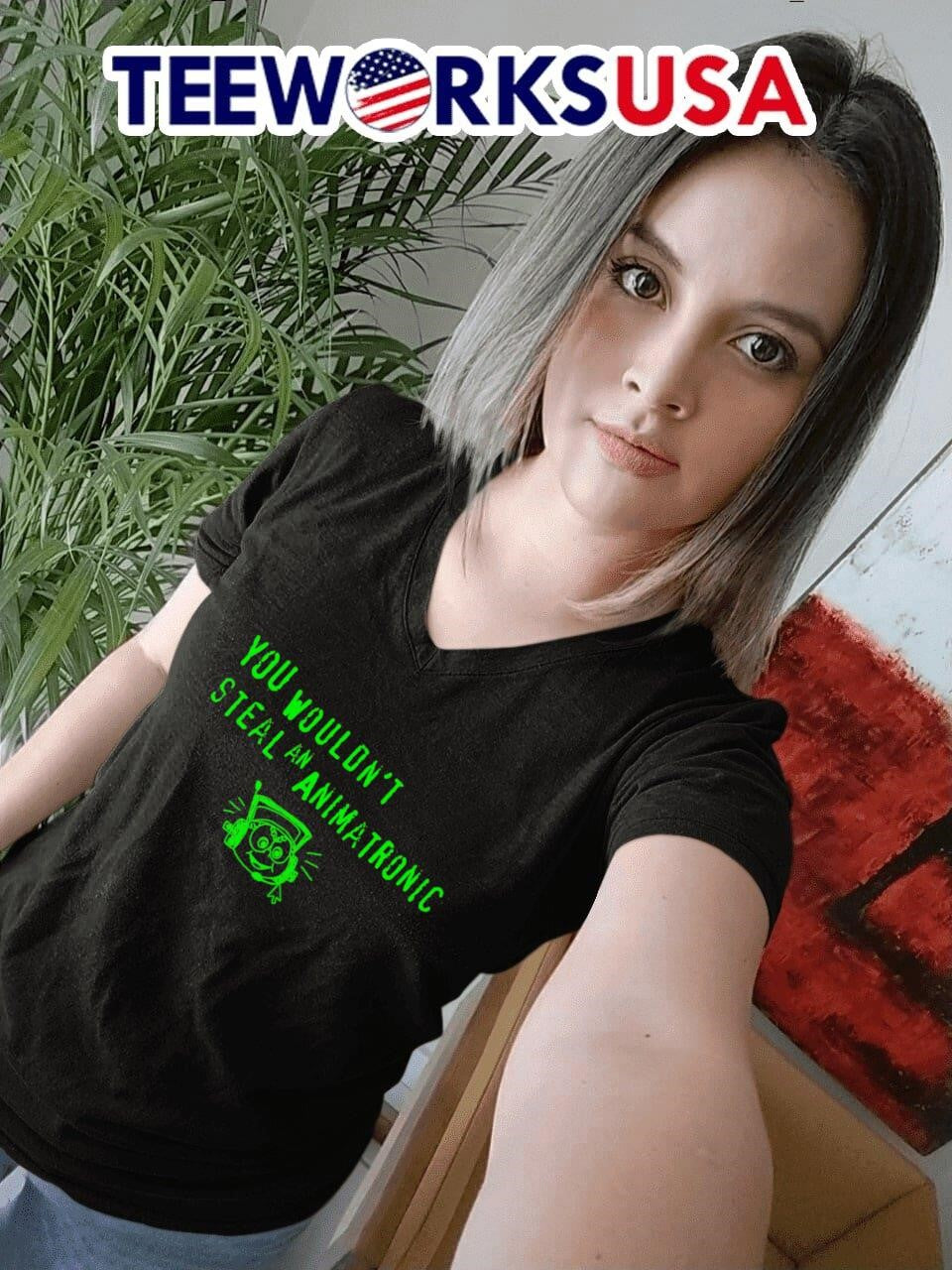 You wouldn't steal an animatronic - Adult & Kids T-Shirts, Sweatshirts & Hoodies apparel design preview 7