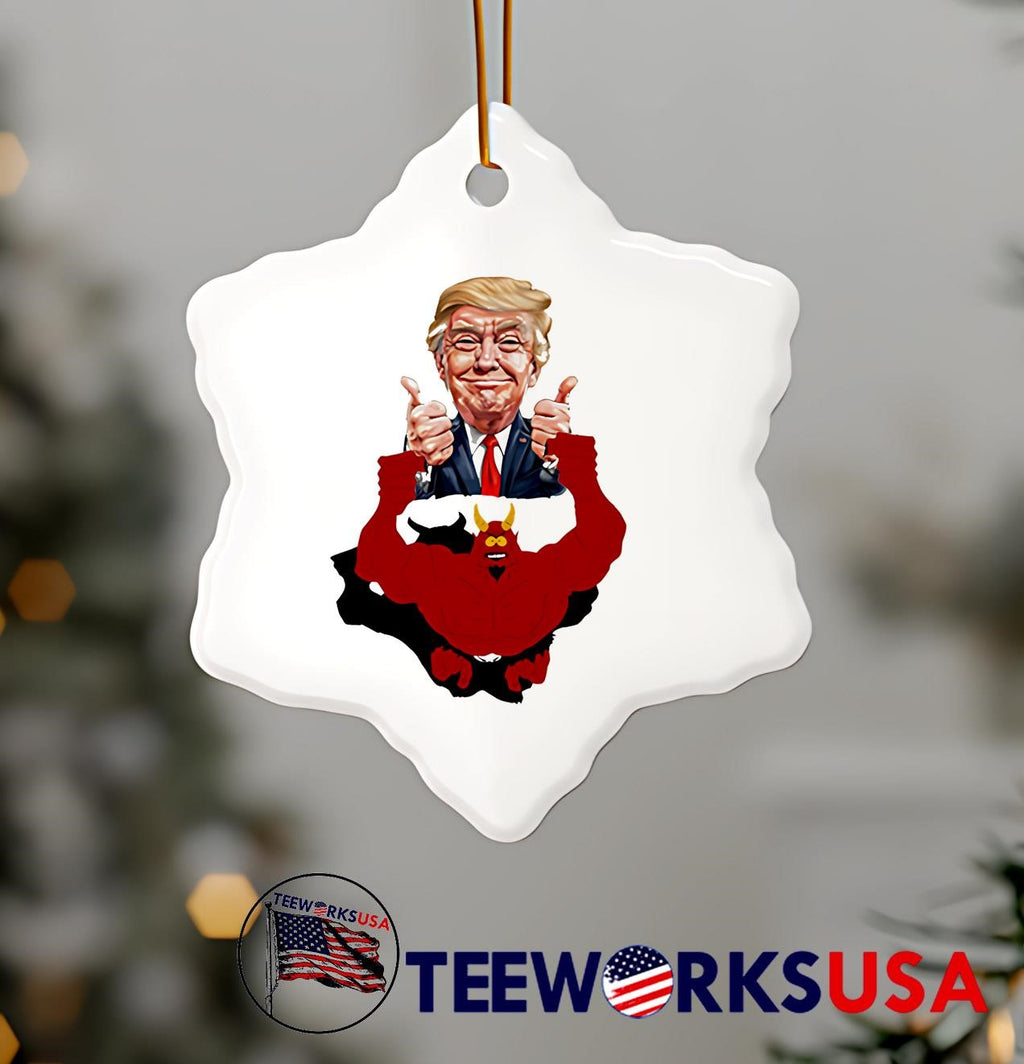 South Park Devil With Trump cartoon - Adult & Kids T-Shirts, Sweatshirts & Hoodies apparel design preview 7