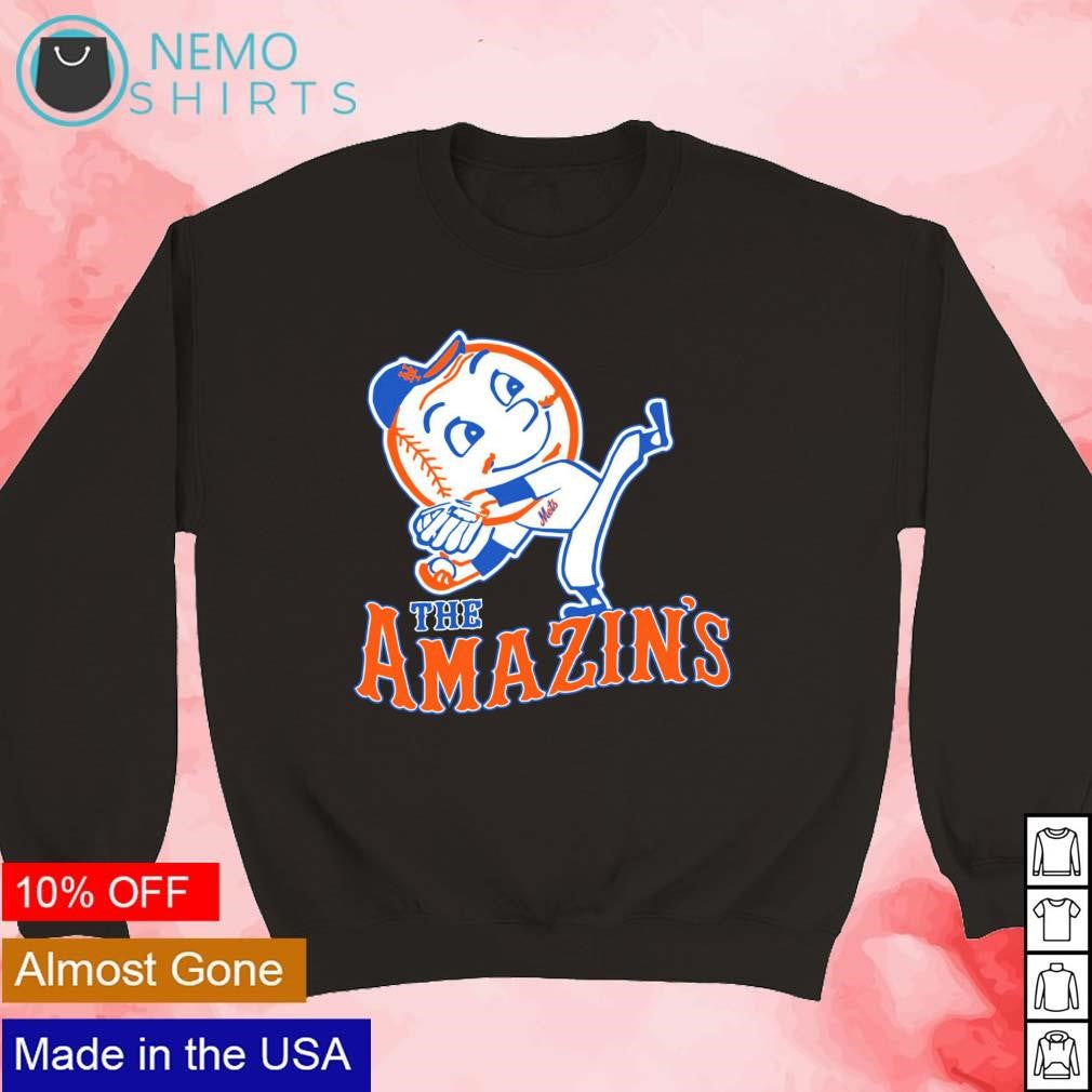 The amazin's New York Mets baseball - Adult & Kids T-Shirts, Sweatshirts & Hoodies apparel design preview 5