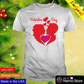 Valentine day couple heart - Adult & Kids T-Shirts, Sweatshirts & Hoodies apparel design preview 1