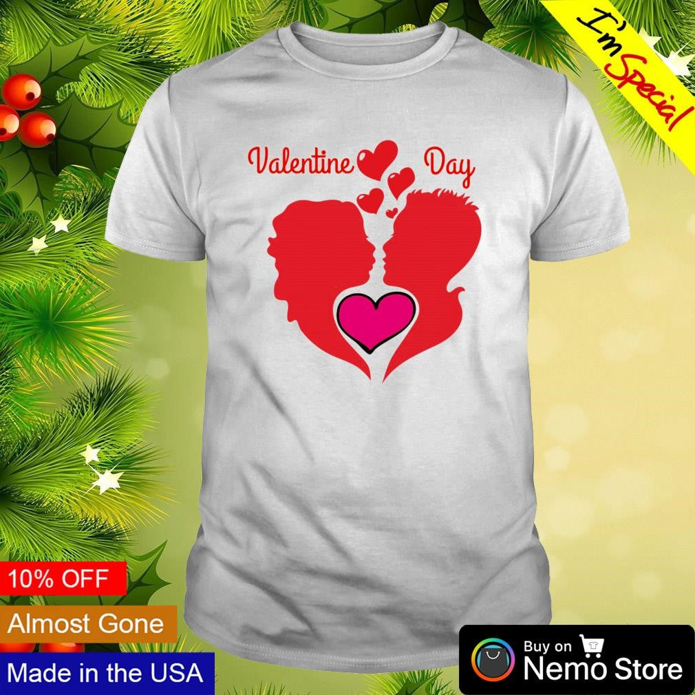 Valentine day couple heart - Adult & Kids T-Shirts, Sweatshirts & Hoodies apparel design preview 1
